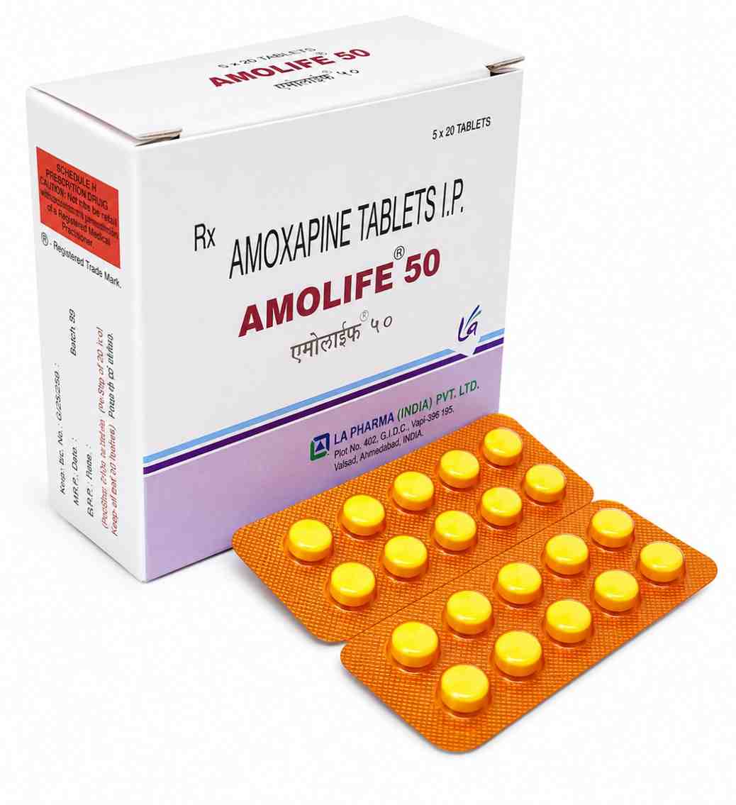 Amolife 50mg Tablet (Amoxapine)