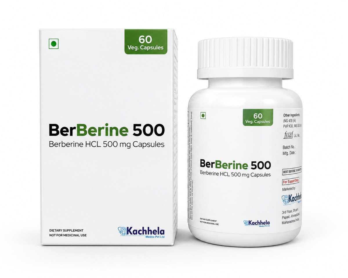 Berberine 500 mg Capsules