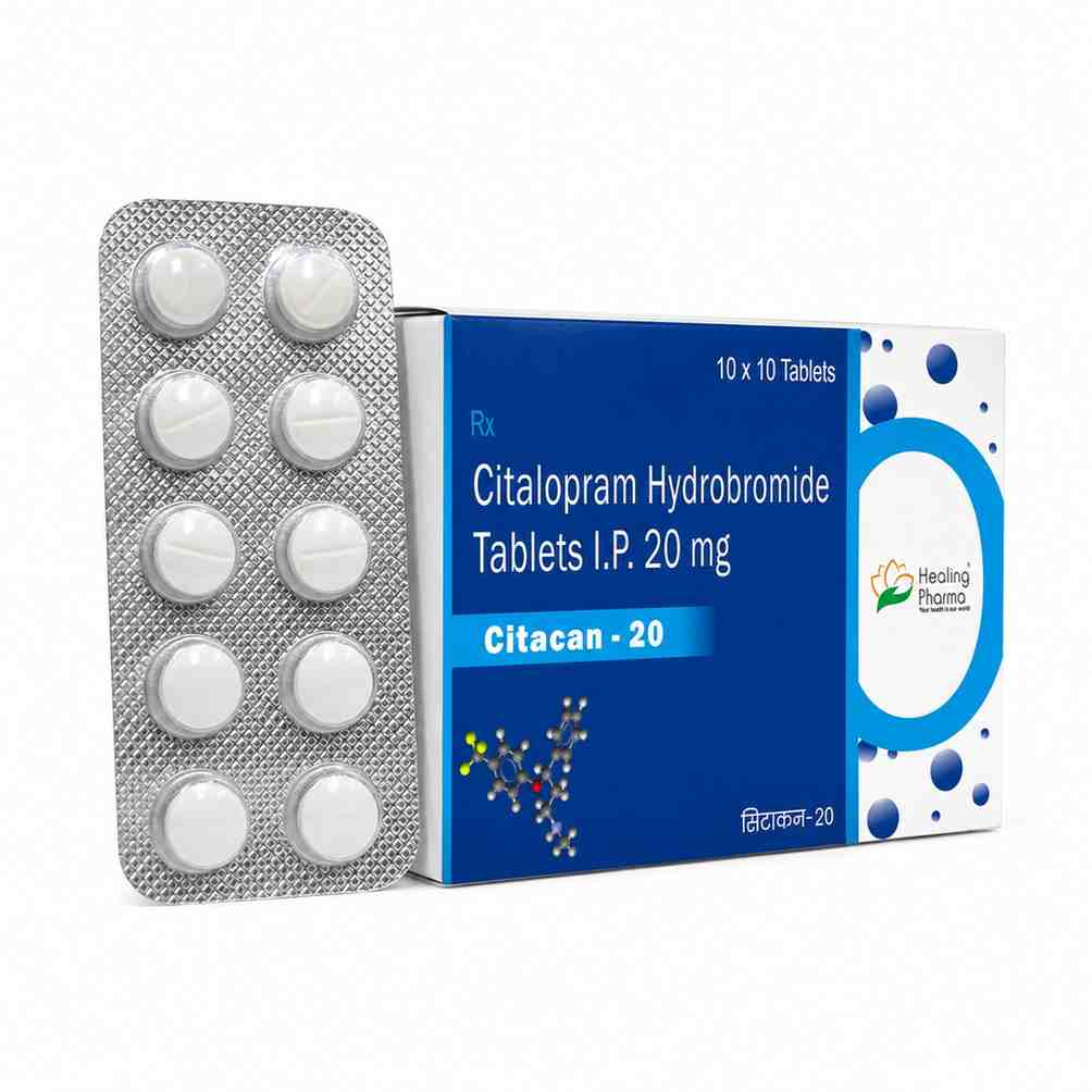 Citacan 20mg Tablet (Citalopram)