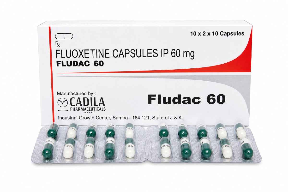 Fludac 60mg Capsule (Fluoxetine)