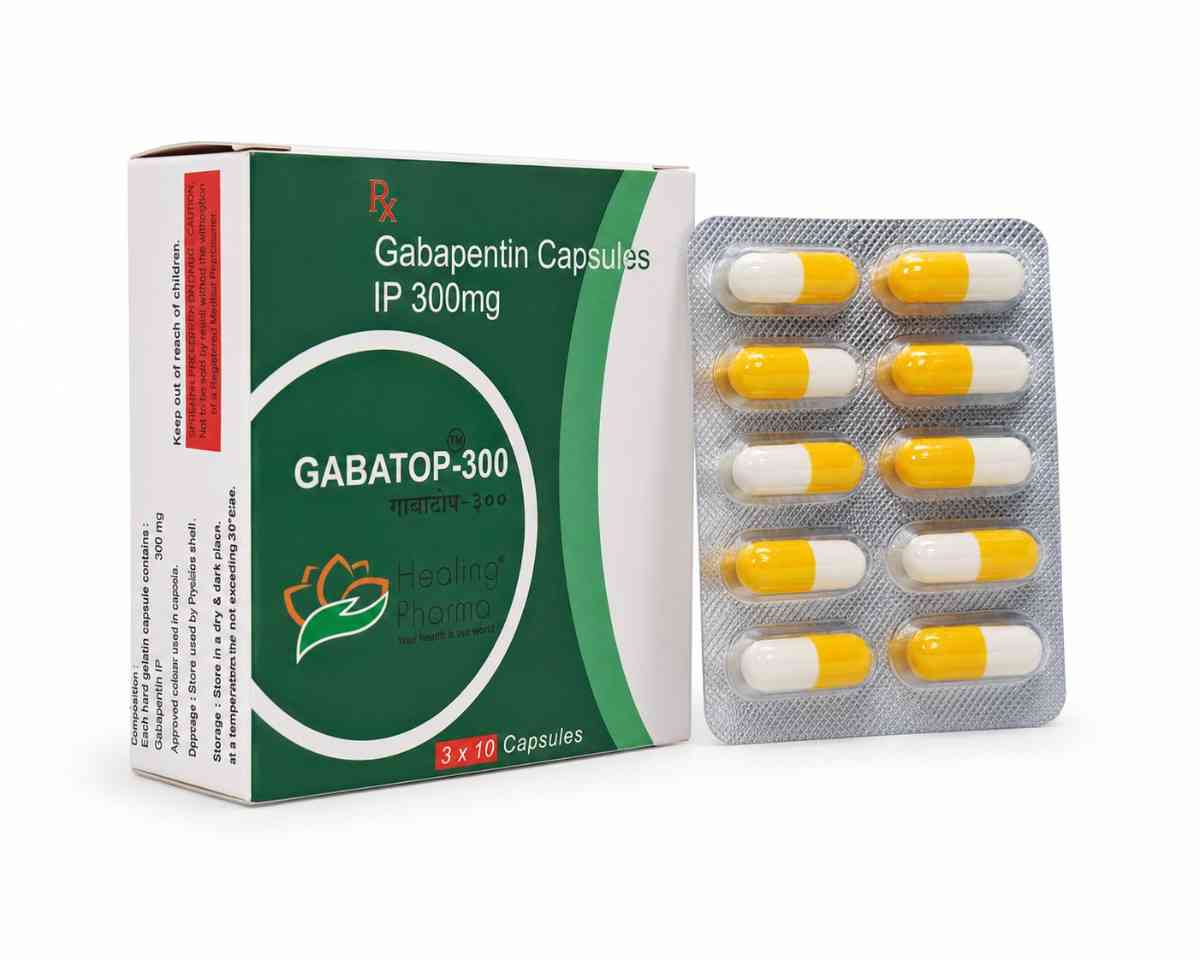 Gabatop 300mg Capsule (Gabapentin)