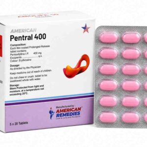 Pentral 400mg Tablet (Pentoxifylline)