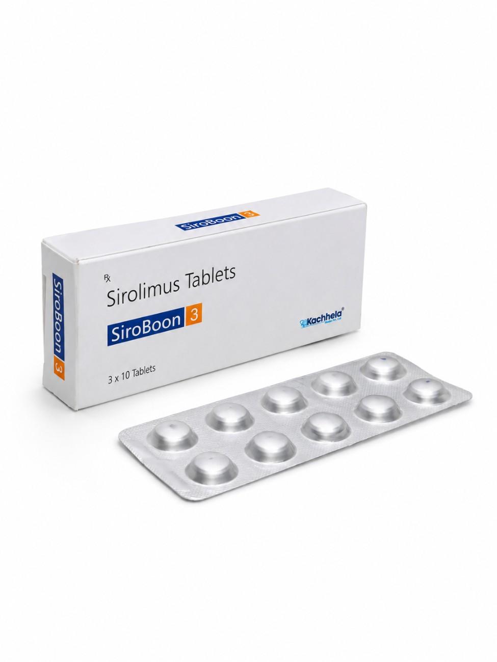 SiroBoon 3mg Tablet (Sirolimus)