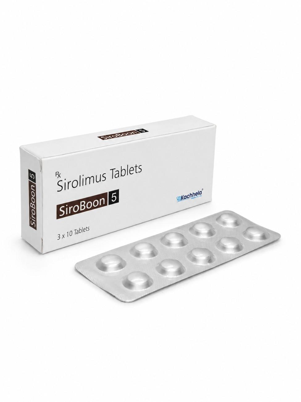 SiroBoon 5mg Tablet (Sirolimus)