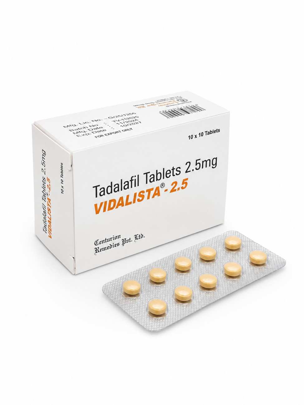 Vidalista 2.5 mg