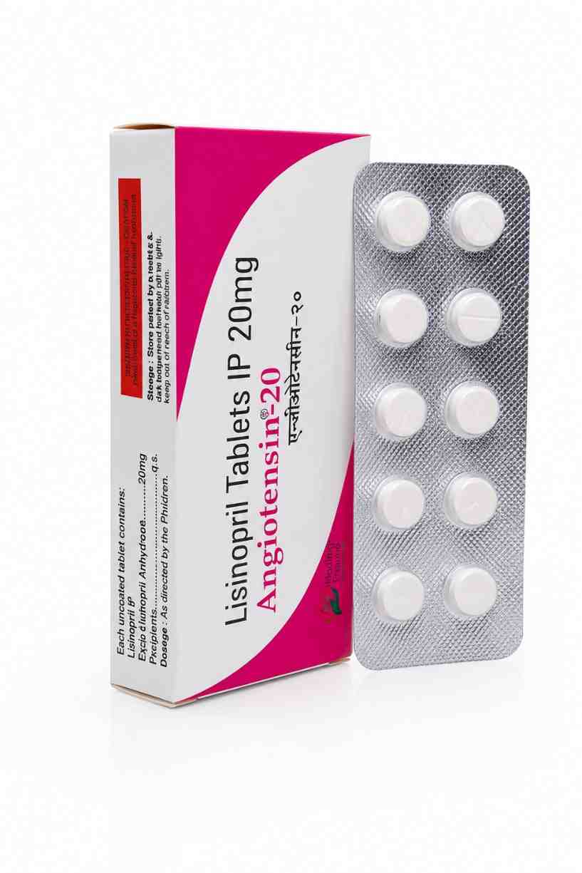 Angiotensin 20mg - Lisinopril