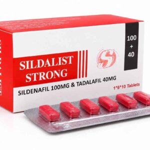 Sildalist Strong Sildenafil Citrate and Tadalafil Tablets box and blister strip